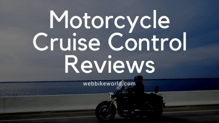 Motorcycle Cruise Control Reviews