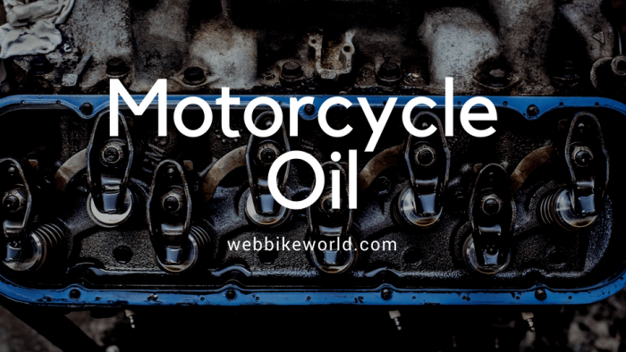 Motorcycle Oil