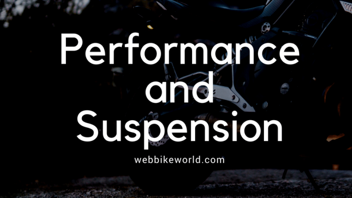 Performance and Suspension