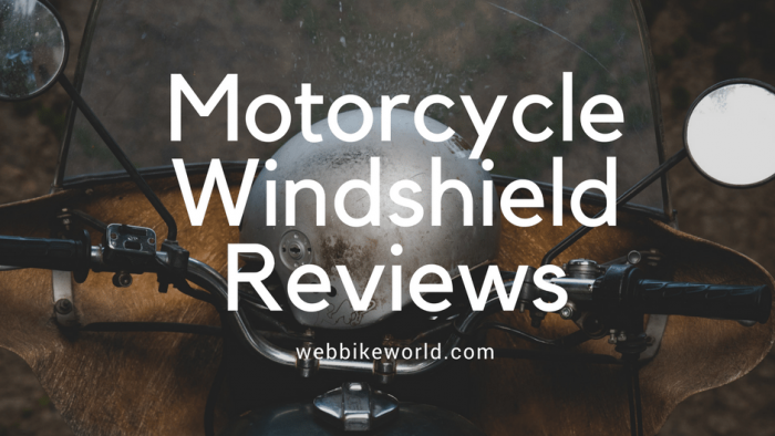 Motorcycle Windshields, Fairings and Windscreens