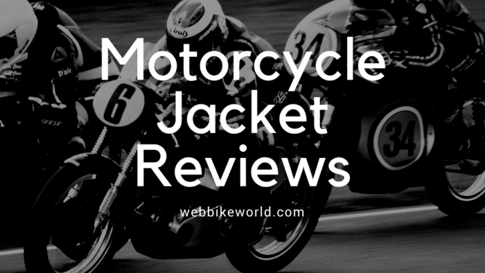 Motorcycle Jacket Reviews