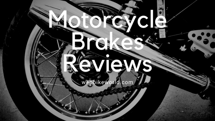Motorcycle Brakes Reviews