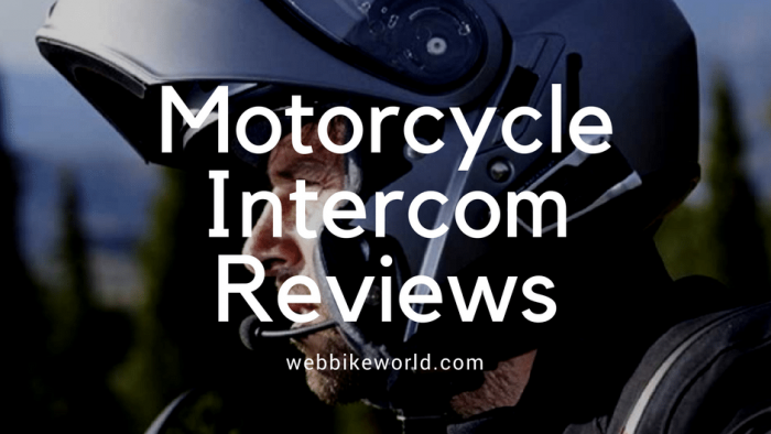 Motorcycle Intercom Reviews