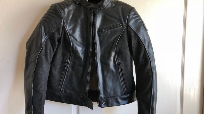 REV’IT Clare Ladies Jacket Full Frontal View Displayed on Hanger