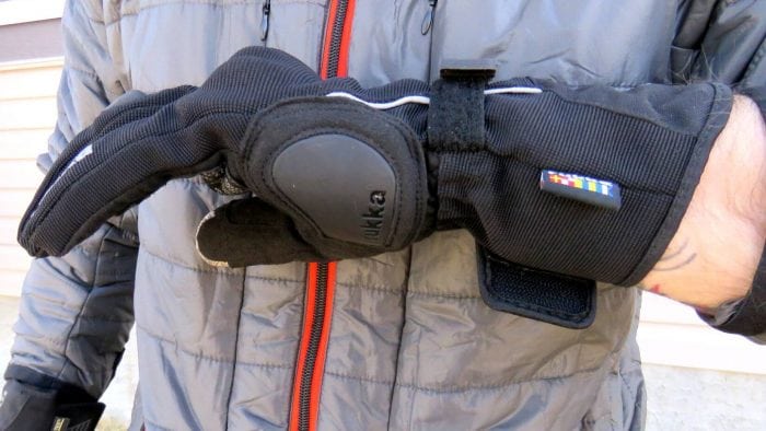 Rukka Virium Gore-Tex X-Trafit Gloves Side View Left Glove