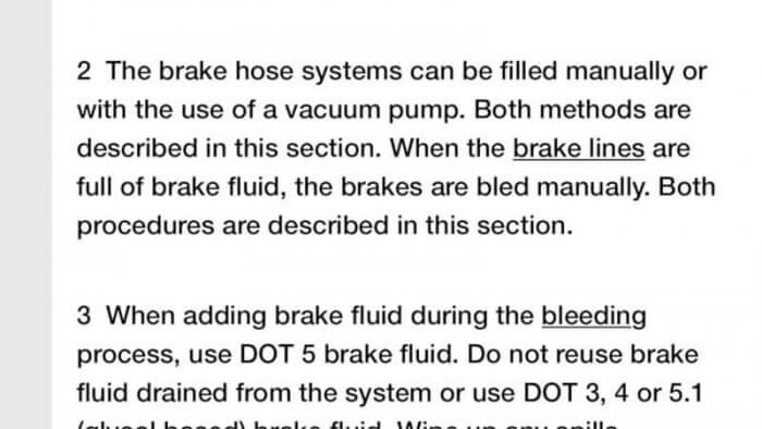 Clymer Online Brake Bleeding Manual