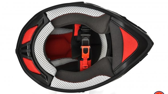 Vemar Kona Graphic Helmet Underside View Padding