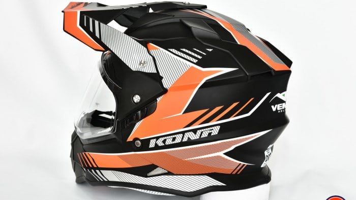 Vemar Kona Graphic Helmet Backside View