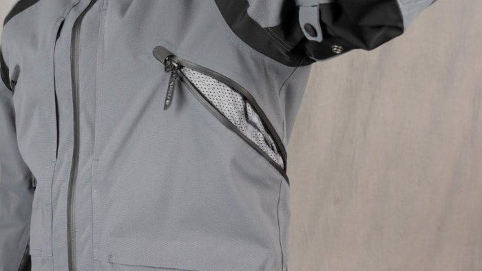 REAX Ridge Textile Jacket Side Chest Vents