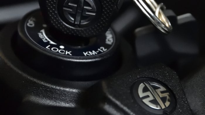 2018 Kawasaki Ninja H2SXSE ignition key.