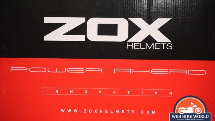 ZOX Primo C Track Helmet Box Details