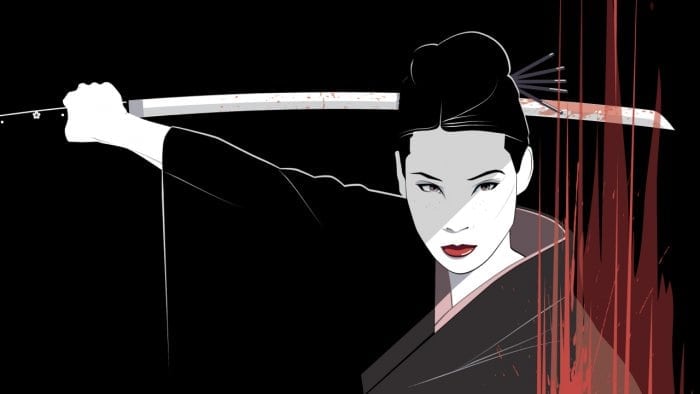 Craig Drake art painting of Oren Ishii.