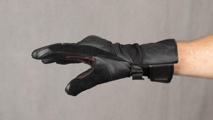 REAX Ridge Waterproof Gloves Worn on Model