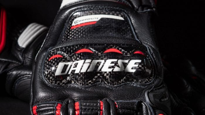 Dainese D1 Druid Long Gloves closeup