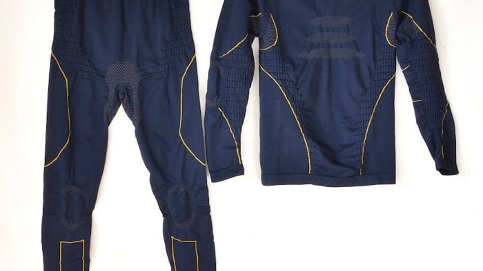 The Forcefield Armour Tech 2 Base Layer top and bottom.