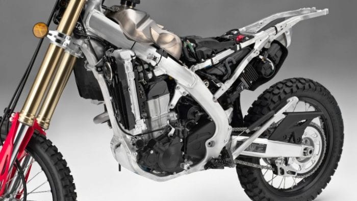 2019 Honda CRF450L frame