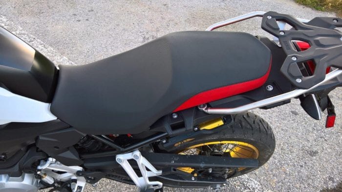 2019 BMW F850GS Rallye seat cushion