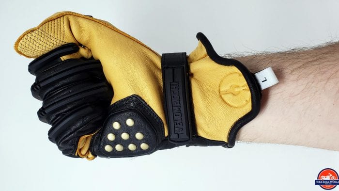 Velomacchi Speedway Leather Gauntlet Gloves