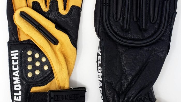 Velomacchi Speedway Leather Gauntlet Gloves