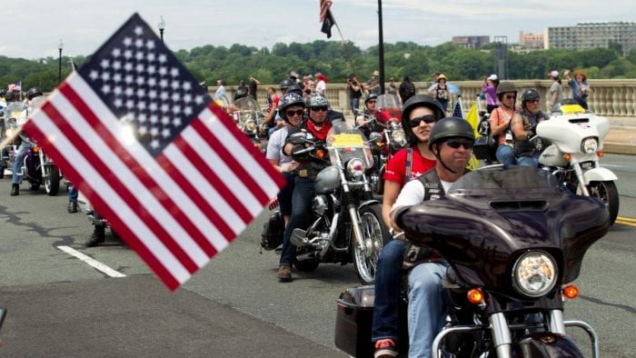 Rolling Thunder run in Washington D.C.