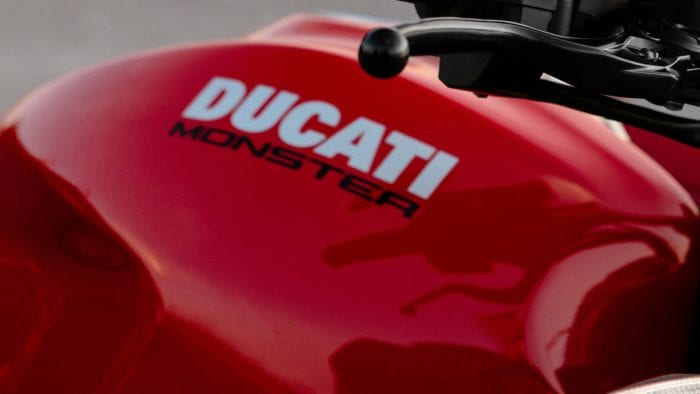 Ducati Monster gas tank