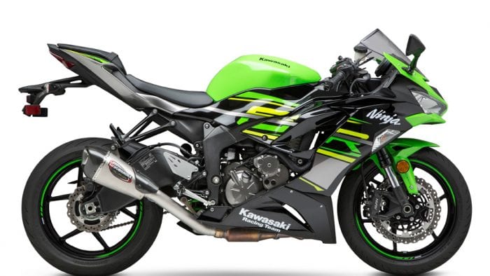 Yoshimura exhaust system for Kawasaki ZX-6R