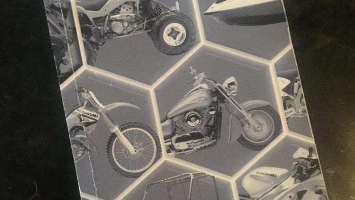 Kawasaki Model Comparison Book 2003