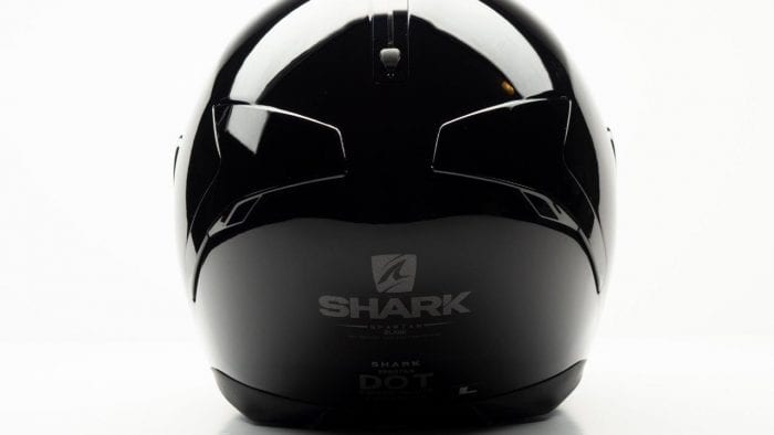 Shark Spartan Helmet rear view