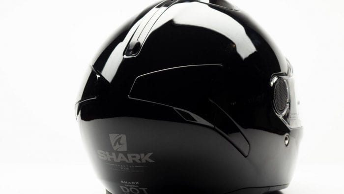 Shark Spartan Helmet full rear view