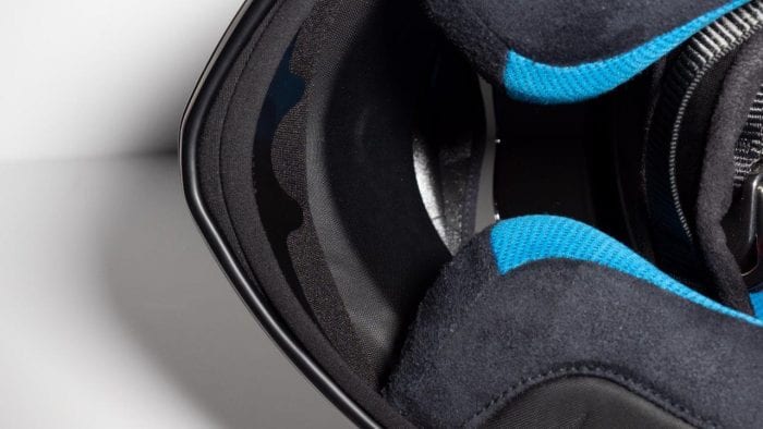 Shark Spartan Helmet interior