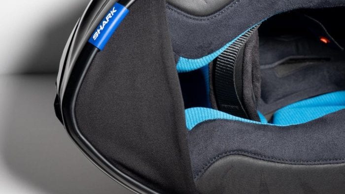 Shark Spartan Helmet interior