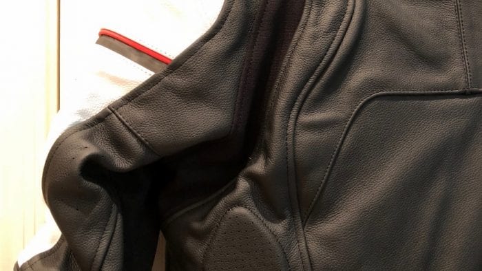 Alpinestars Core Leather Jacket shoulder protection