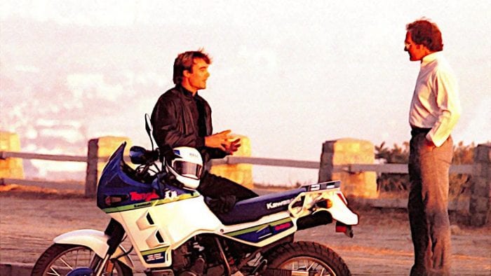 Original Kawasaki KLR650-B Tengai Brochure