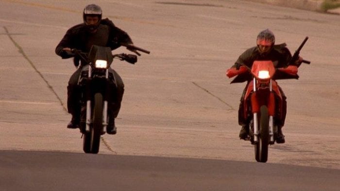 Kawasaki KLR650 in the movie The Fast and the Furious