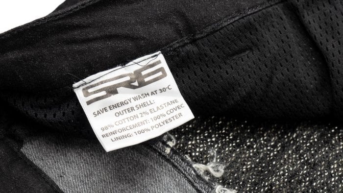 Bull-it SP120 Lite Heritage Slim Fit Jeans inner fabric tag