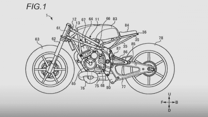 Suzuki Cafe Racer Patent
