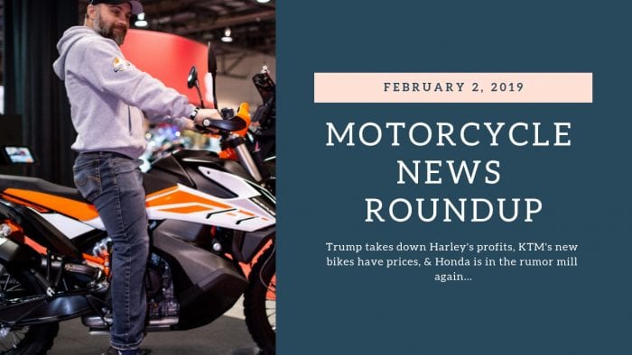 Motorcycle News Roundup - Feb 2, 2019