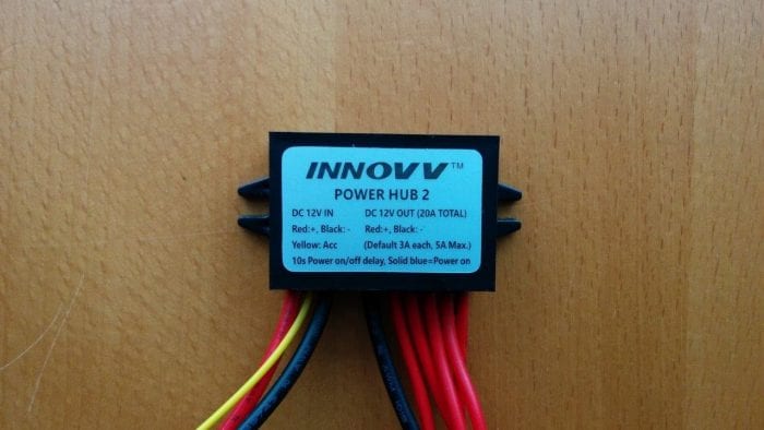 INNOVV Power Hub 2 Full View with Label