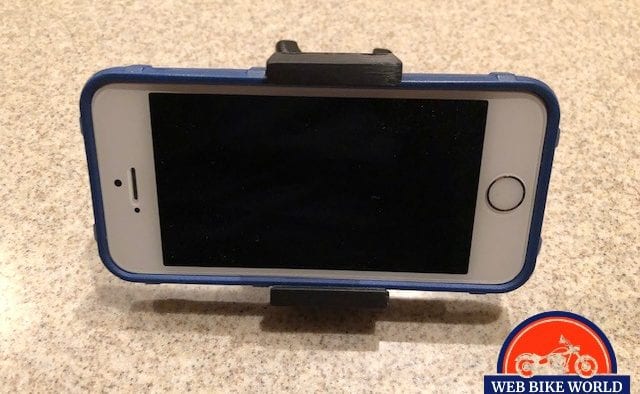 Tackform Enduro Motorcycle mount front view