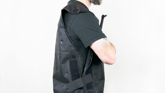 Exotogg Thermal Vest side view.
