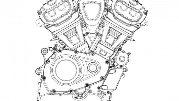 Harley engine filing