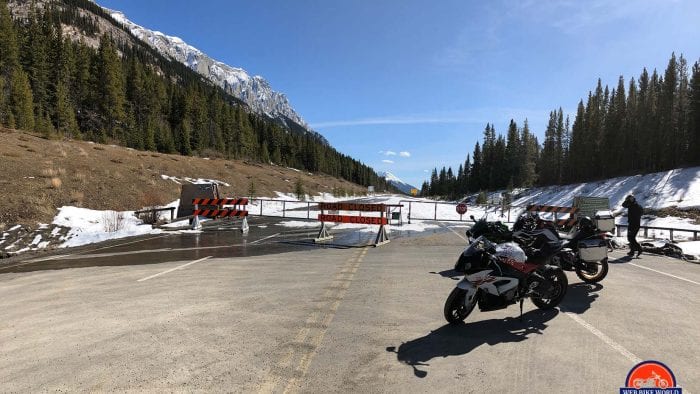 Springtime in the Canadian Rockies on Highway 40.