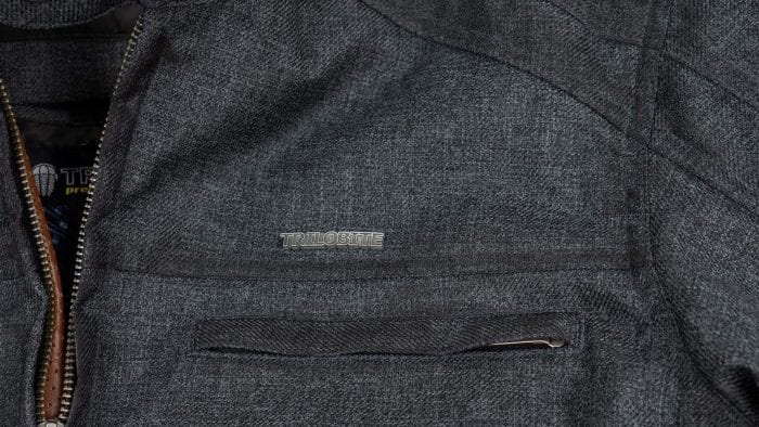 Trilobite Ace Jacket front pocket closeup