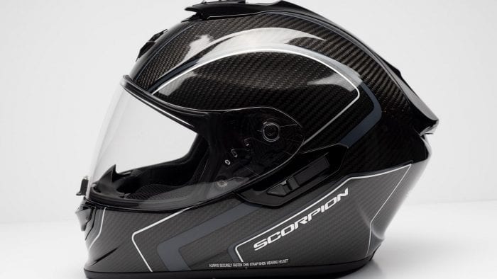Scorpion EXO-ST1400 Carbon Helmet side view