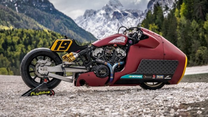 Indian motorcycle scout bobber appaloosa