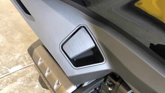 Honda Gold Wing DCT park brake.