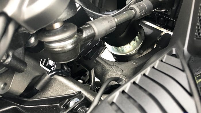 Honda Gold Wing front suspension.