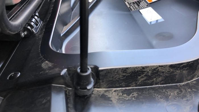 Honda Gold Wing DCT saddlebag is dust and water proof.