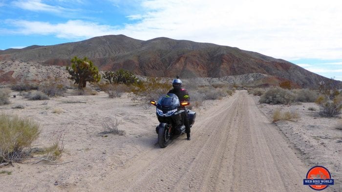 Honda Gold Wing DCT off road.