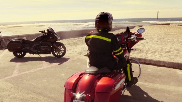 Honda Gold Wing DCT and Indian Chieftain Limited.